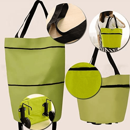 Bolsa De Compras Plegable Con Ruedas®🔥PROMO ÚLTIMAS UNIDADES 🔥